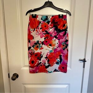 Impressions Boutique Floral Print Women's Skirt